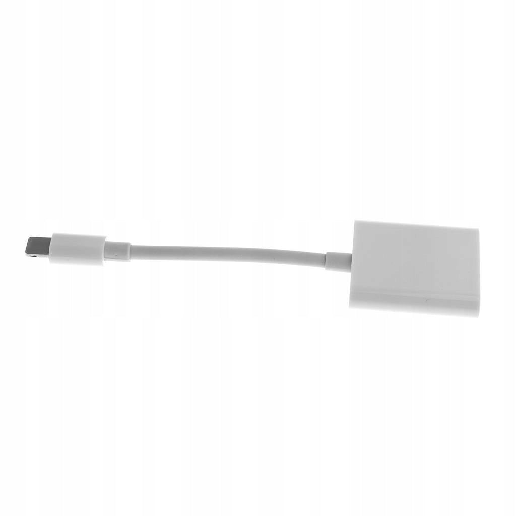 SD Card Camera Photo Viewer Reader Adapter Cable for iPhone X 8 7 6Plus Packaging status original