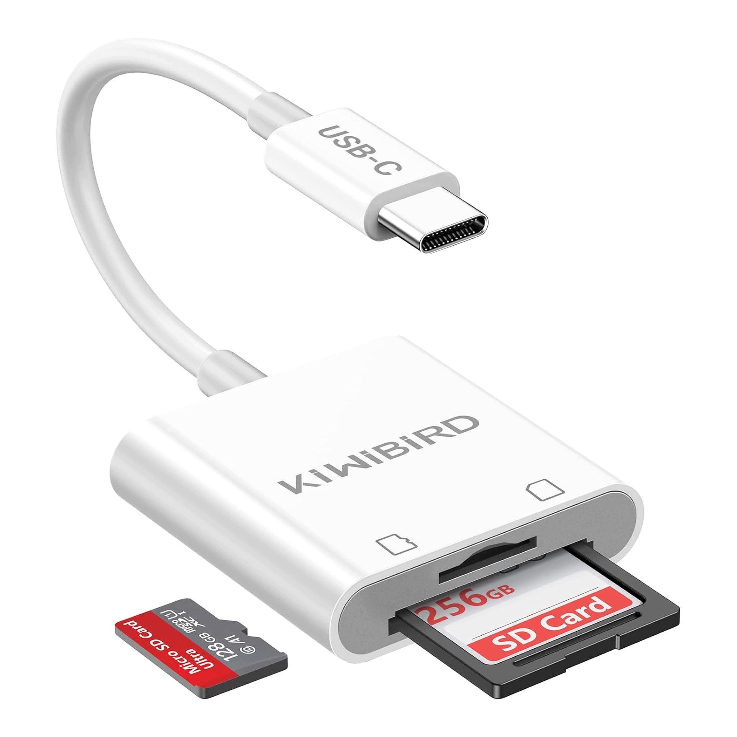 SD card reader microSD USB Type-C OTG adapter for SDHC SDXC UHS I