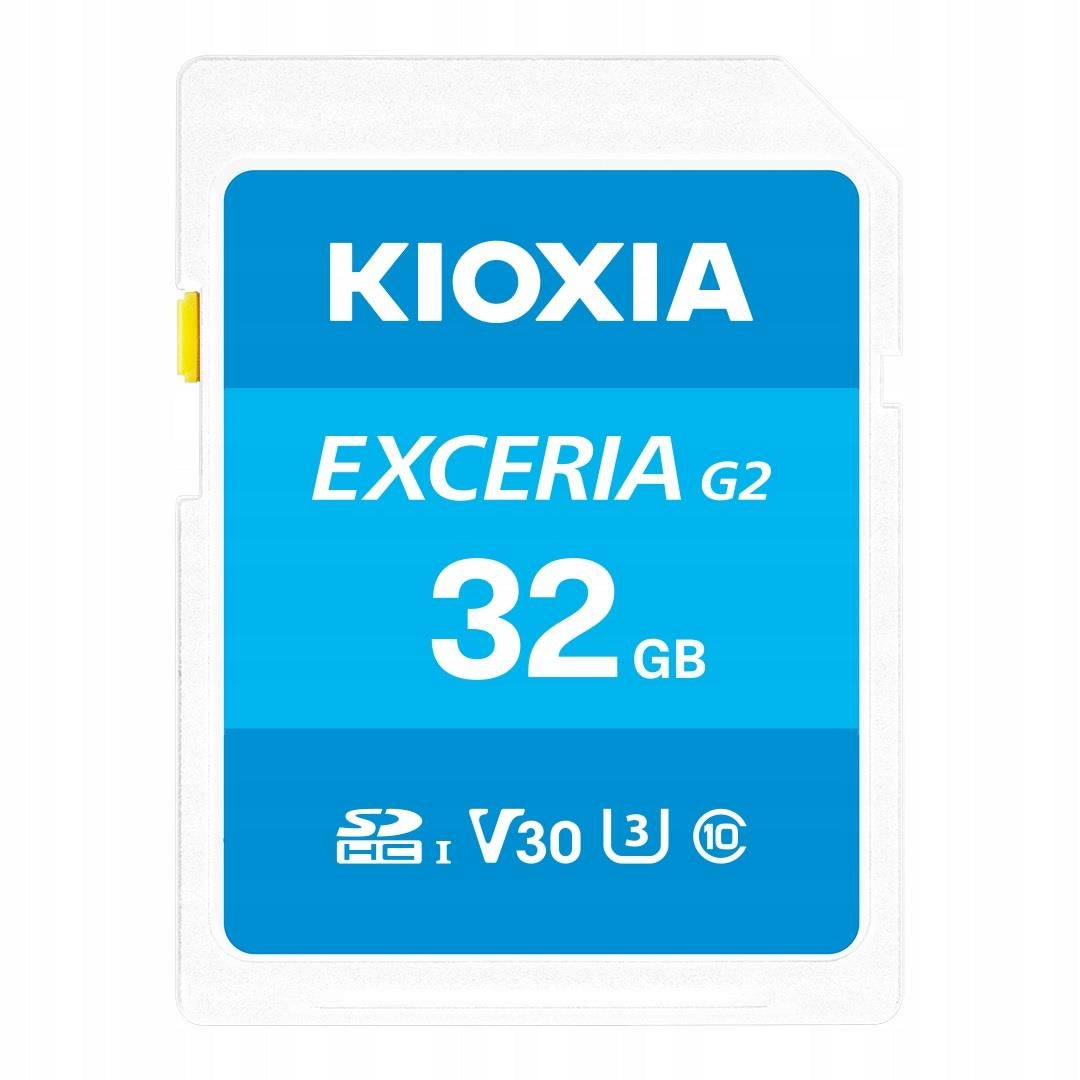 SDHC memory card KIOXIA EXCERIA G2 32GB UHS-I U3 V30