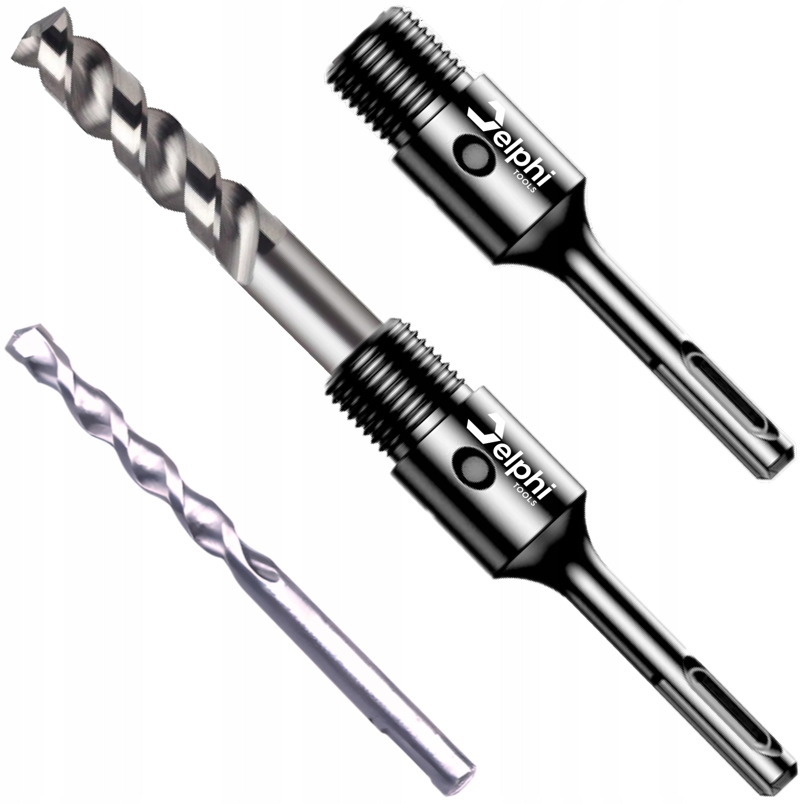 SDS+ ADAPTER FOR DIAMOND LACE DRILL SECTIONAL FORAMINIFERA