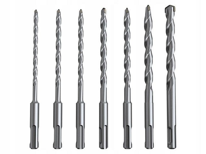 SDS+ PARKSIDE drill bit set for concrete 5mm|2x6mm|2x8mm|10mm|12mm 160mm Packaging status original
