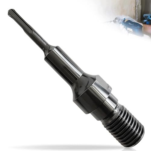 SDS PLUS UNC 1 1/4 ADAPTER FOR IMPACT DRILL PROFESSIONAL Steel Brand no brand