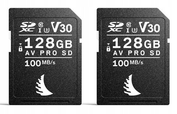 SDXC Memory Card 128GB Angelbird AV PRO SD V30 Match Pack 2 pieces fast Manufacturer code MPFJAVP128SDV30