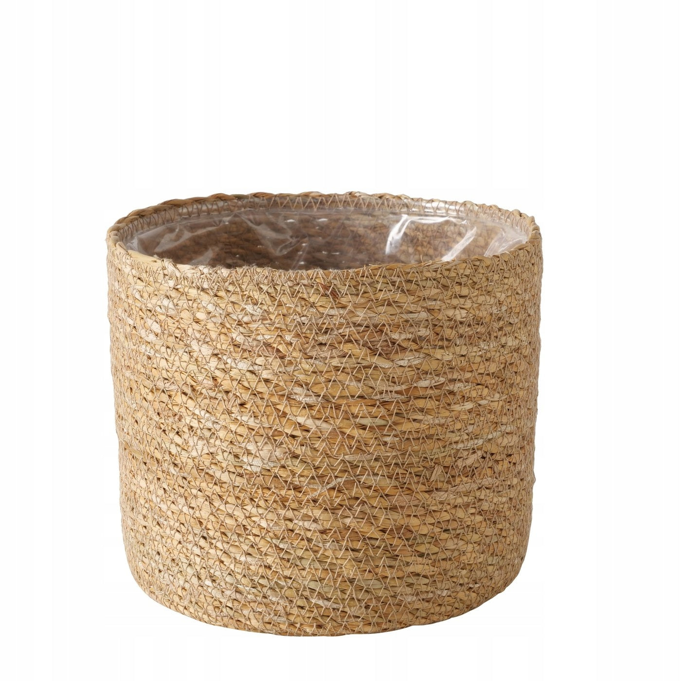 SEAGRASS POT COVERS SOPHY SET OF 3 PIECES 19 X 16 CM Product height 16 cm