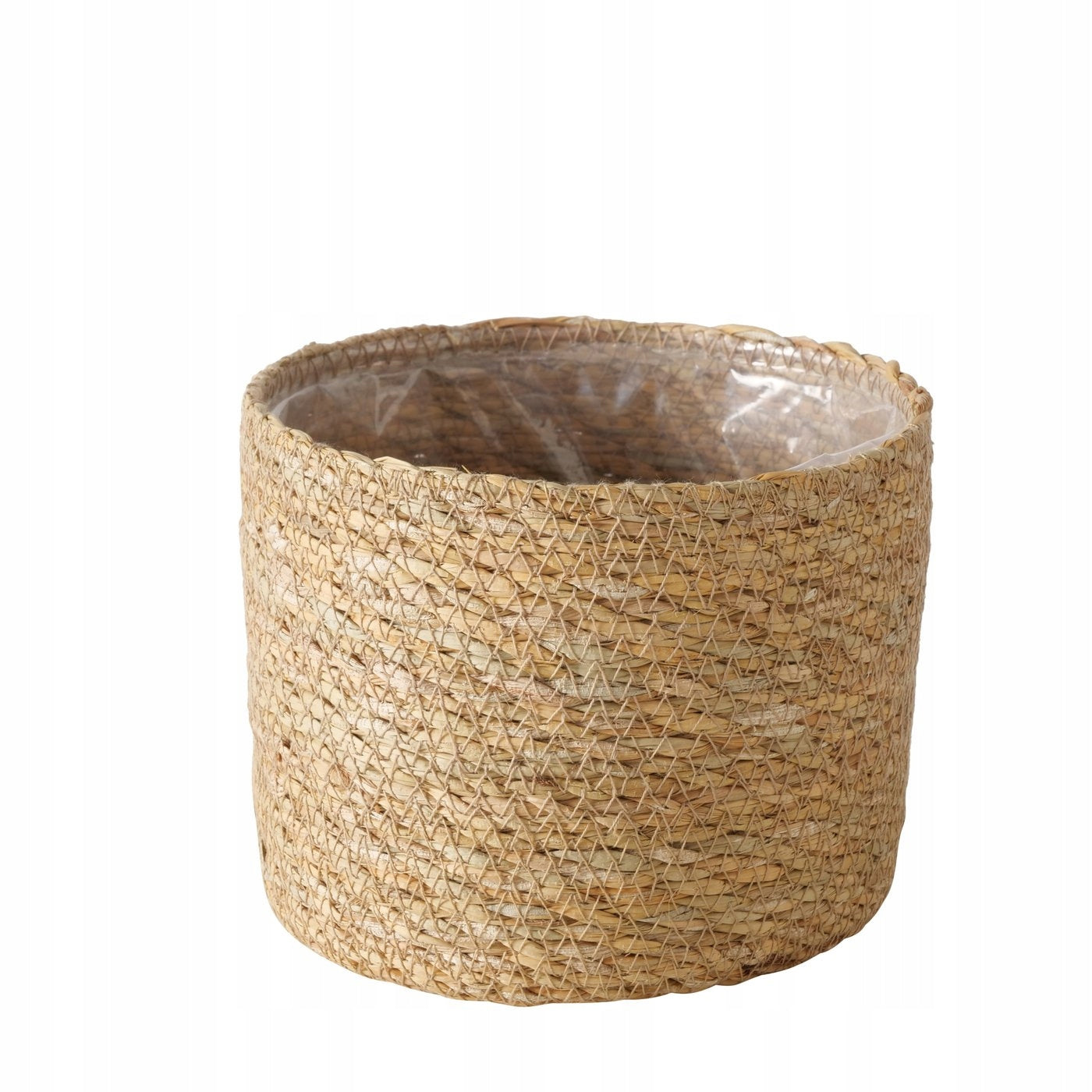 SEAGRASS POT COVERS SOPHY SET OF 3 PIECES 19 X 16 CM Shape round