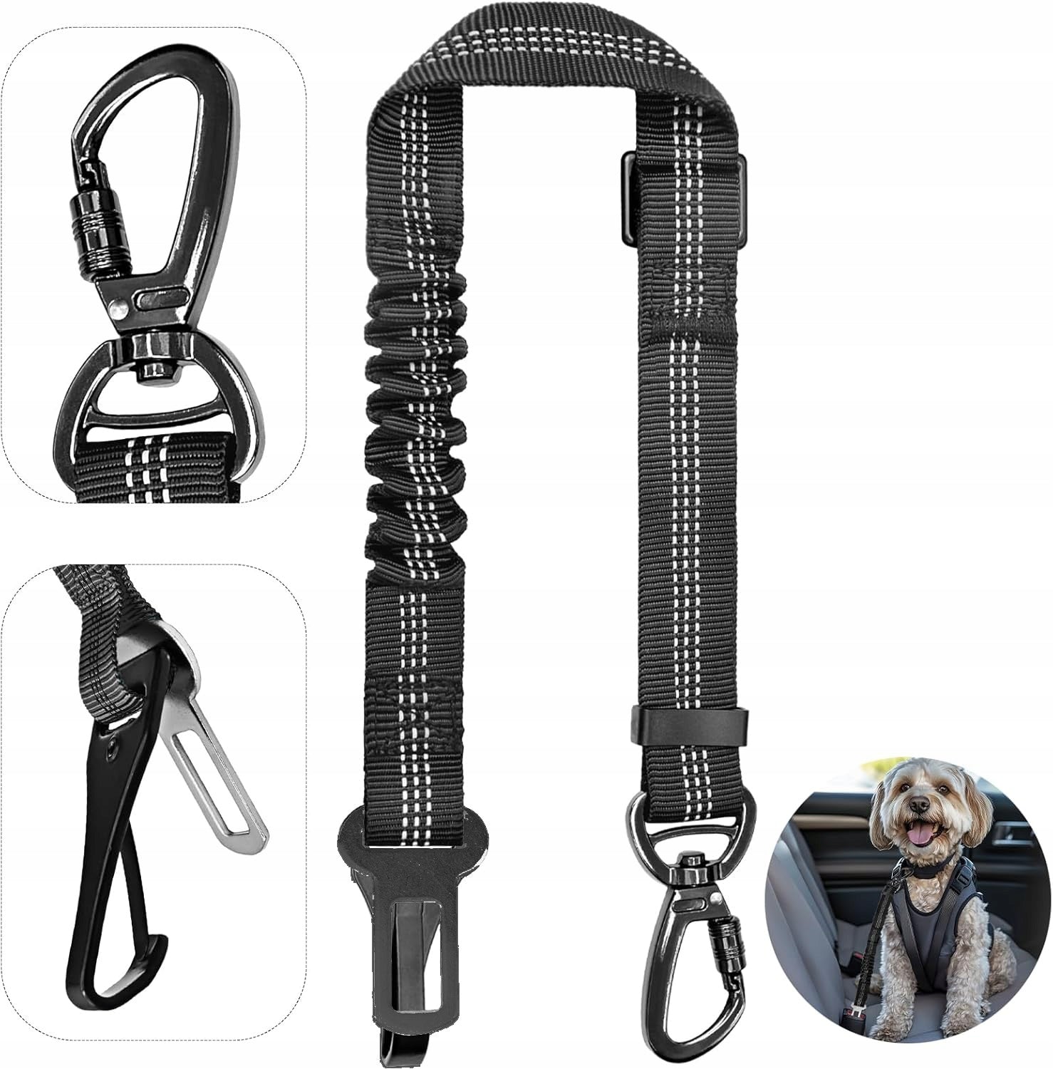 SEAT BELT BELTS LEASH FOR CAR FOR CAT DOG ISOFIX STRONG Brand Reverse