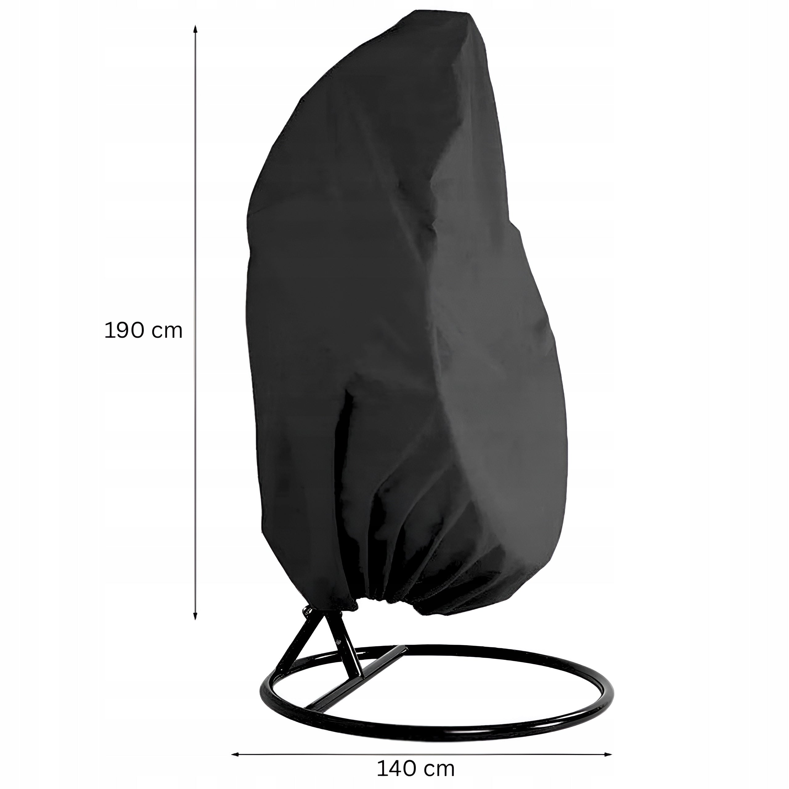 SEAT COVER HANGING GARDEN SWING COCOON BASKET COVER WATERPROOF Kind for armchair