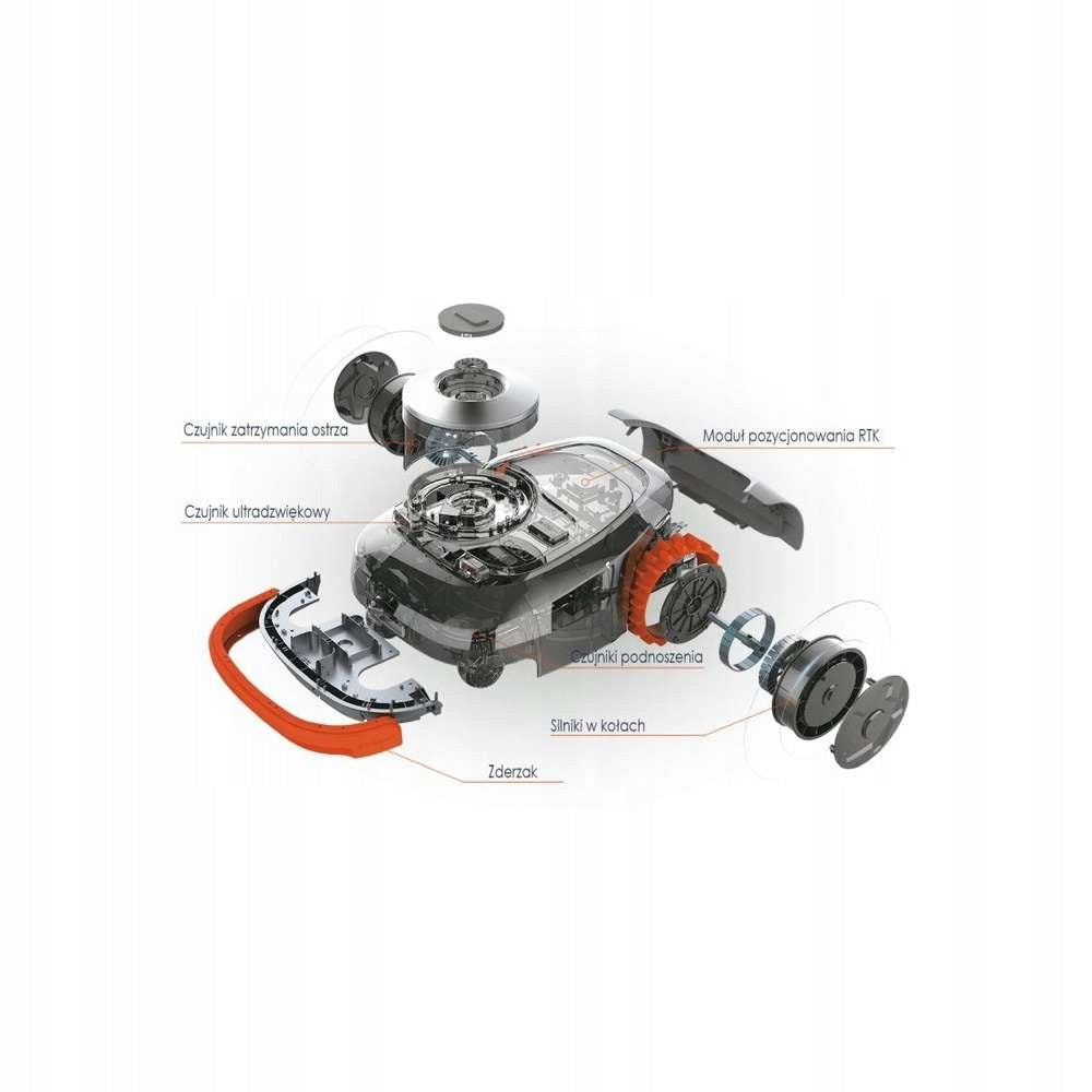 SEGWAY H800E VISIONFENCE GPS robot without cable AUTOMATIC Lawn mower Model Navimow H800E