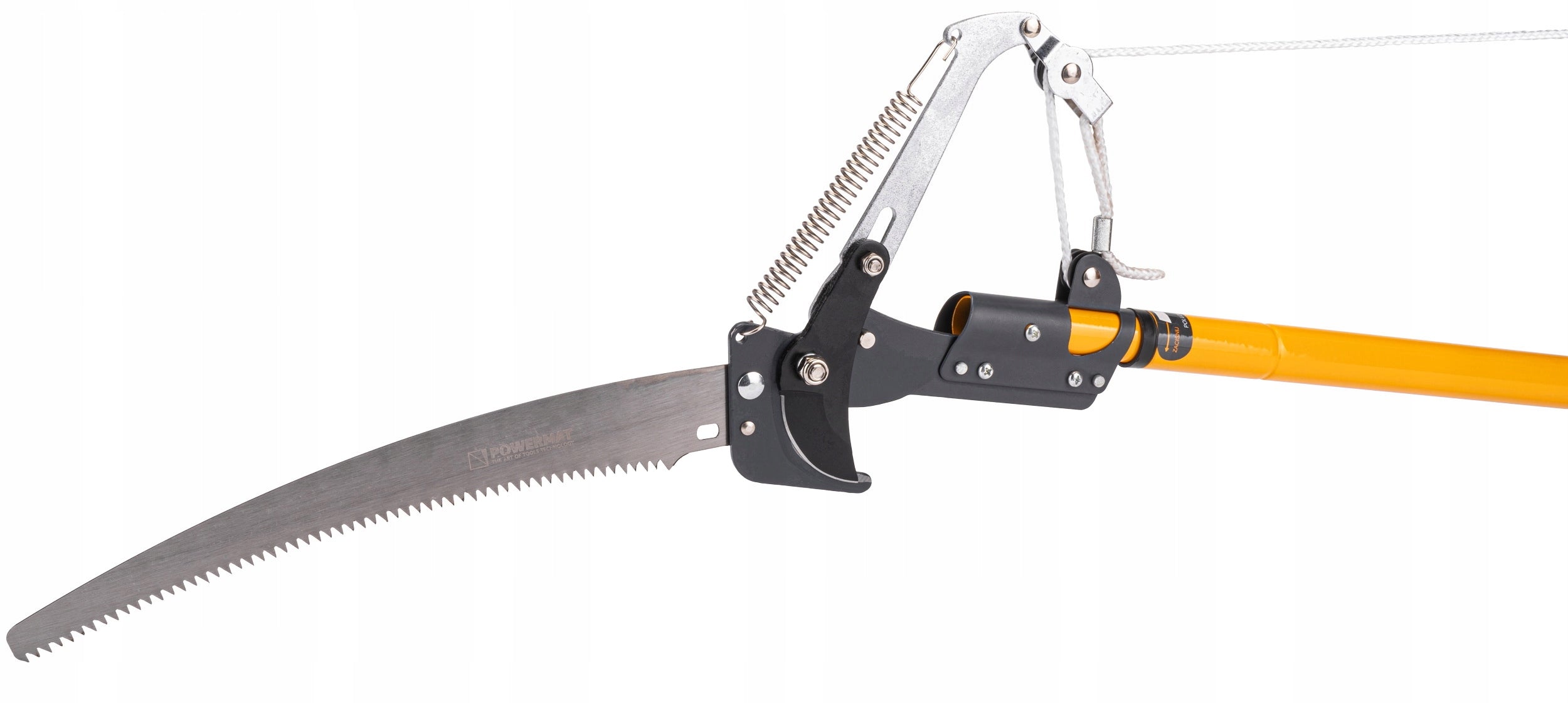 Sekatorius ir pjūklas su teleskopiniu kotu PowerMat