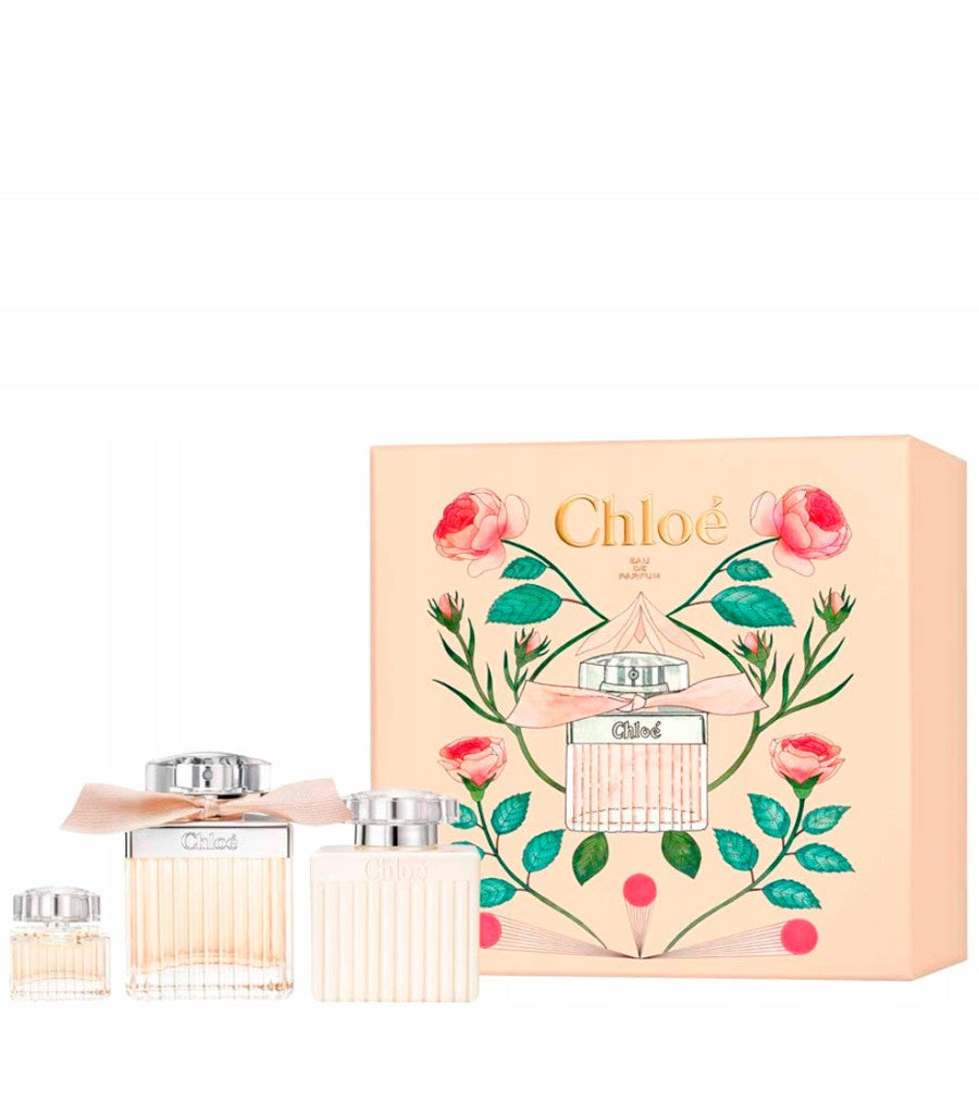 SEL ZEST CHLOE EDP 75ML+BD100ML+5ML EDP+ Packaging status original