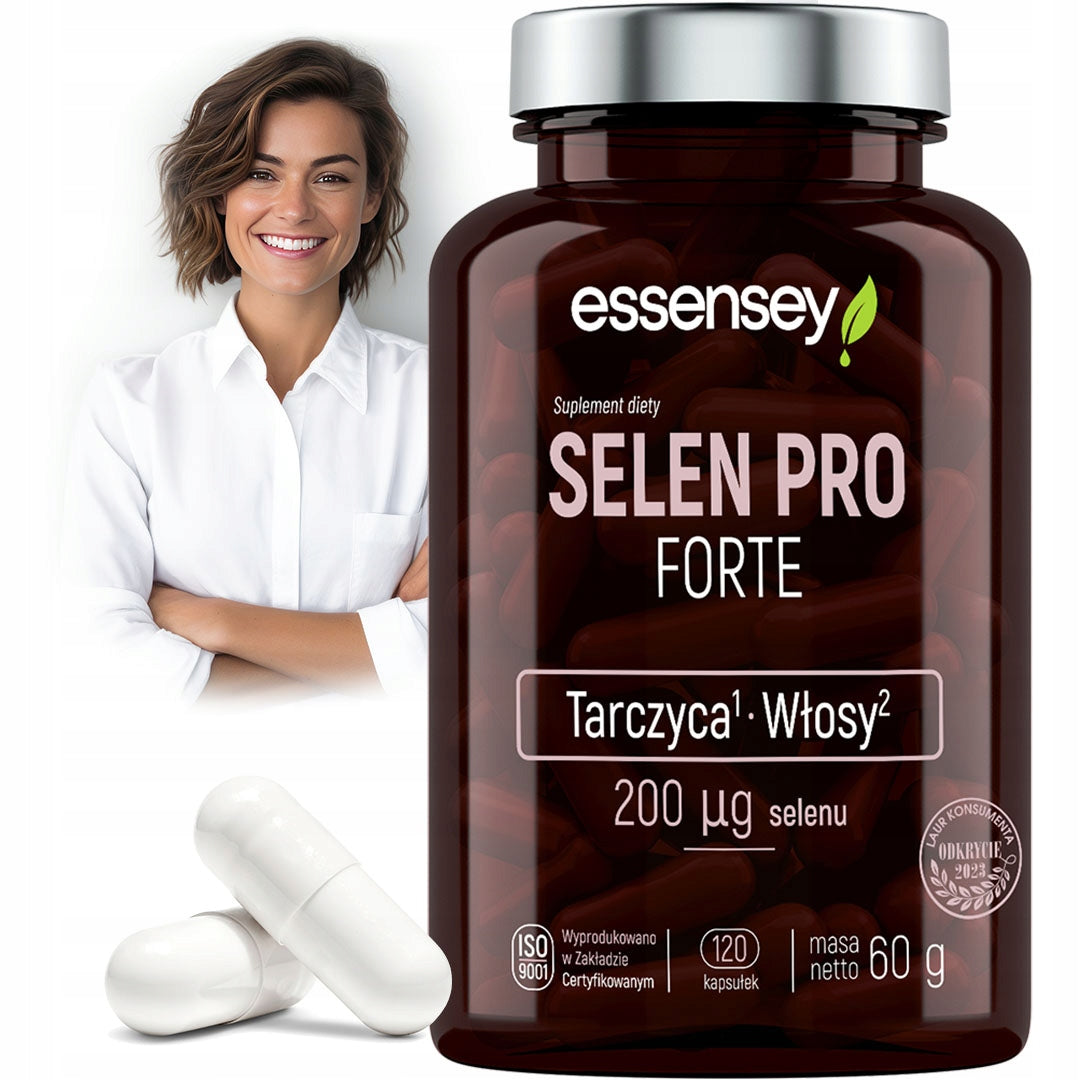 SELEN PRO FORTE Organic For Healthy Skin Hair L-SELENOMETHIONINE Thyroid