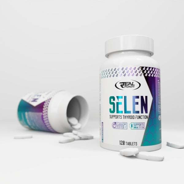 SELENIUM on the thyroid heart STRESS RESISTANCE Real Pharm Selenium 120tab Brand Real Pharm