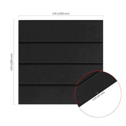 SELF ADHESIVE ACOUSTIC PANELS 12 PCS SOUND INSULATION OFFICE STEEL Manufacturer code SWC5908151437179