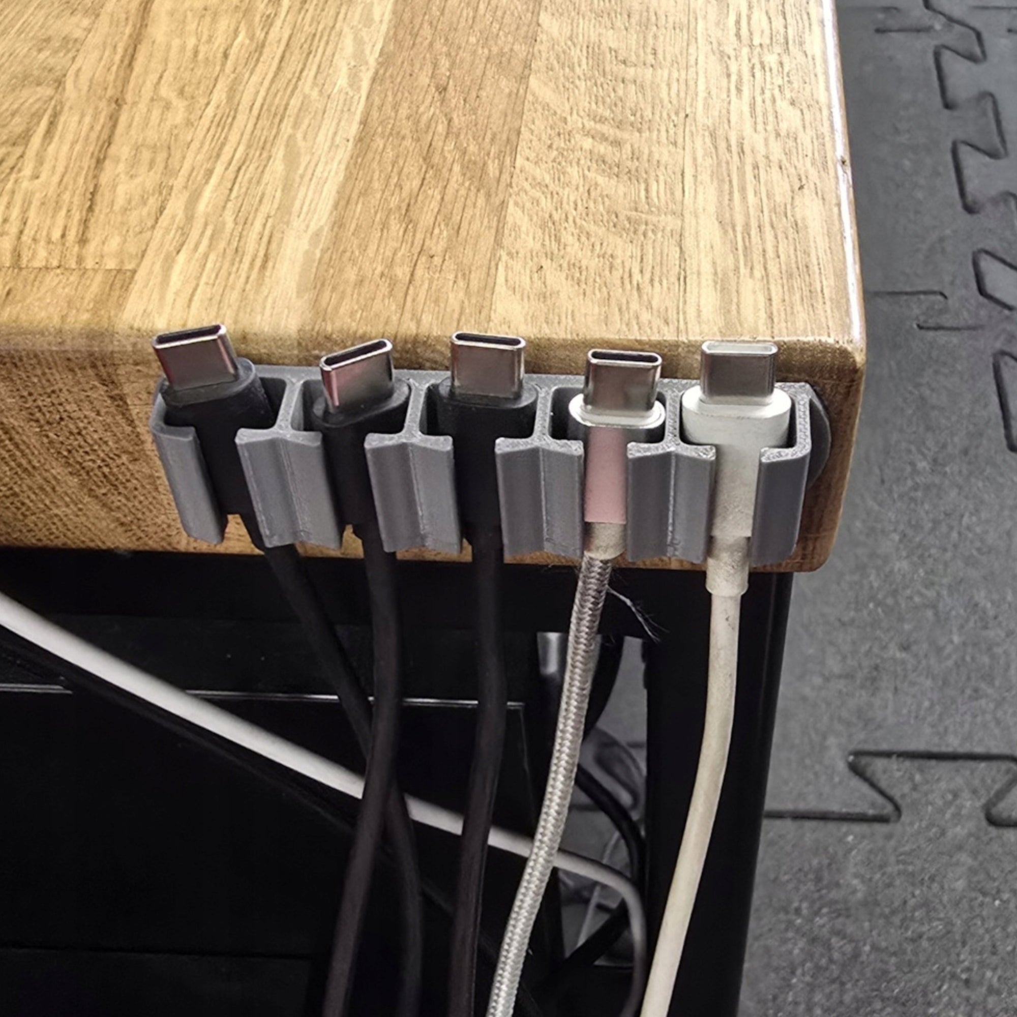 SELF ADHESIVE DESK WIRE CABLE ORGANIZER 9 CableS SET Packaging status original