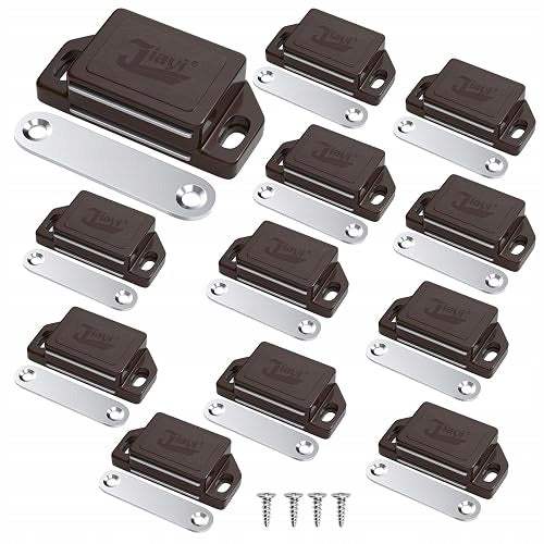 SELF-ADHESIVE FURNITURE MAGNETS FOR DRAWER DOOR CABINETS 13 KG 12 PCS.