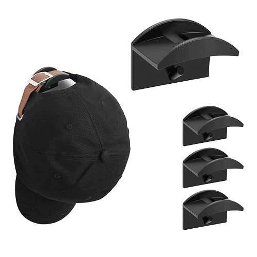 SELF-ADHESIVE HANGERS FOR CAPS MINIMALIST WHITE OFFICE HOUSE 8 PCS. Brand no brand