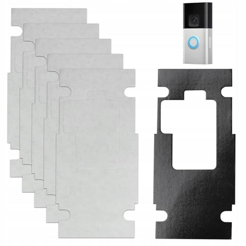 SELF-ADHESIVE HOLDER FOR RING BELL 2024 MOUNTING WITHOUT DRILLING 6 PCS Brand no brand