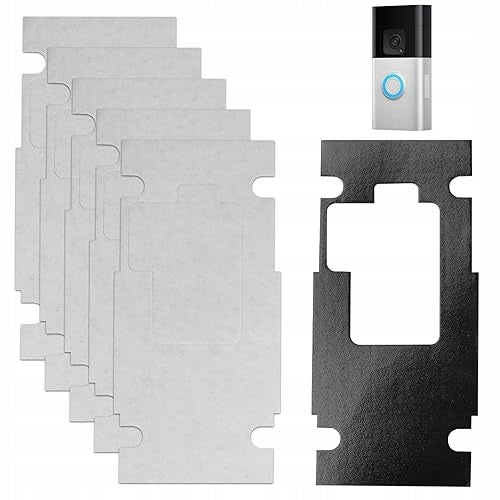 SELF-ADHESIVE HOLDER FOR RING BELL 2024 MOUNTING WITHOUT DRILLING 6 PCS