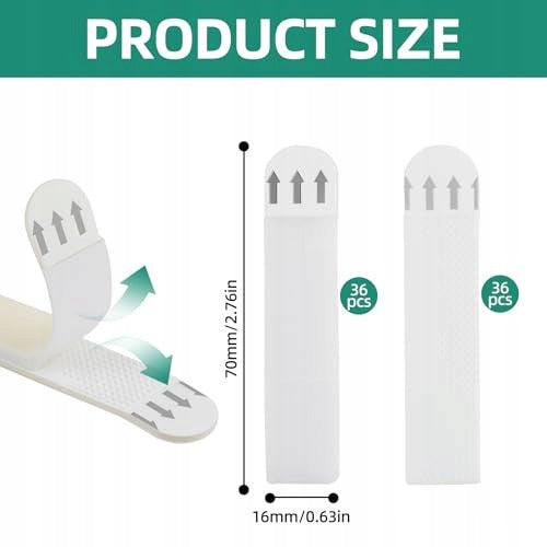 SELF ADHESIVE HOOKS FOR POSTER IMAGES SET OF 36 PAIRS WITHOUT DRILLING Manufacturer code SWC5908151766798