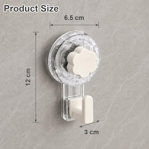 SELF-ADHESIVE HOOKS FOR SUCTION CUPS TRANSPARENT WITHOUT DRILL SET Manufacturer code SWC5908151928035