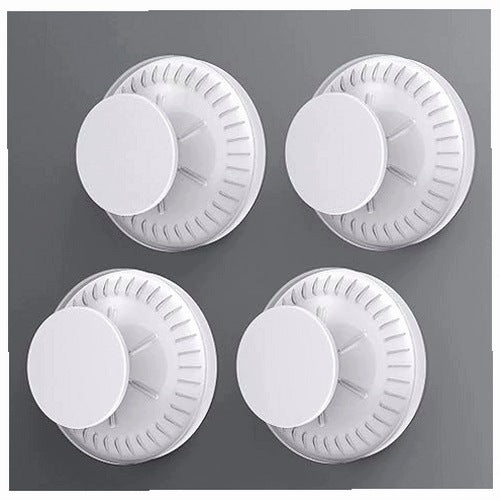 SELF-ADHESIVE HOOKS WITH SUCTION CUPS FOR WALLS WITHOUT DRILLING SET OF 4