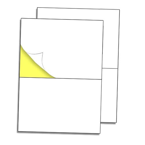 SELF ADHESIVE STICKERS LABELS FOR PRINTER A4 40 SHEETS 80 PCS FOR HOME
