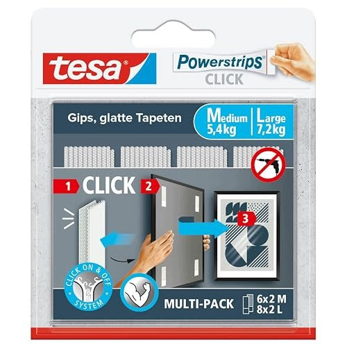 SELF-ADHESIVE STRIPS FIXING TO THE PHOTO FRAME OF WALL DECORATION WITHOUT DRILLING Brand no brand