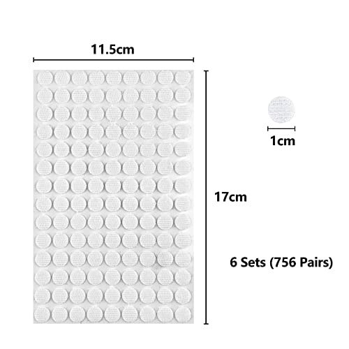 SELF ADHESIVE TAPE HOOKS AND LOOPS FOR MOUNTING 756 PAIRS for home gift Manufacturer code SWC5908151093559