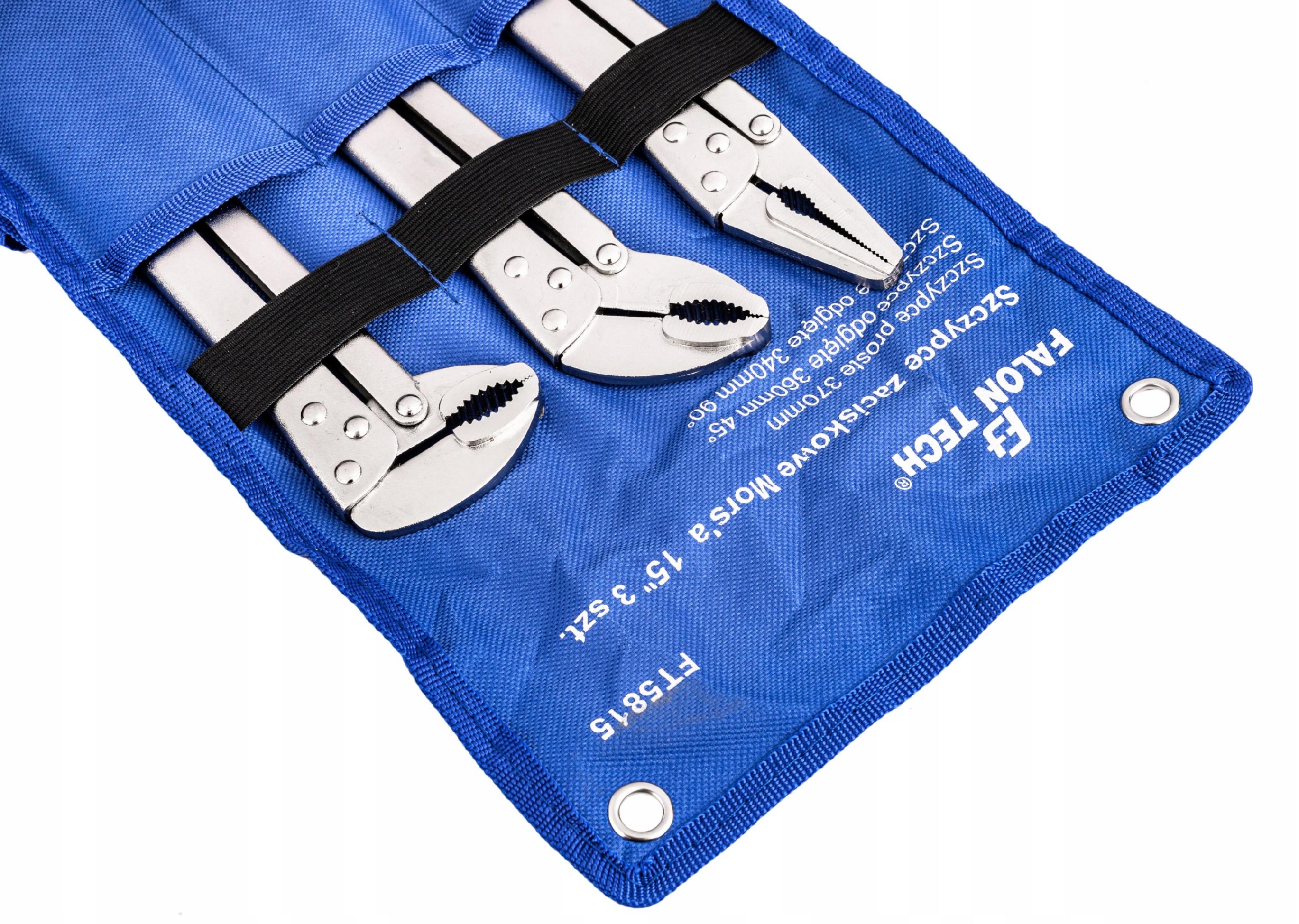SELF-CLAMPING PLIERS MORSA MORSEA LONG 3PCS. Kind locking pliers set
