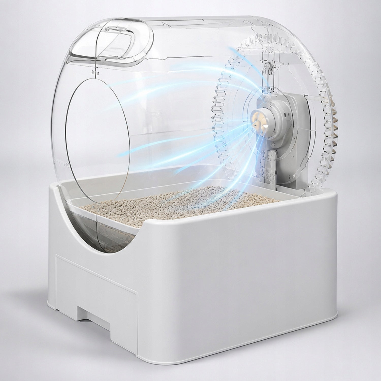 SELF-CLEANING AUTOMATIC CAT LITTER BOX WiFi SMART 61L Kind self-cleaning