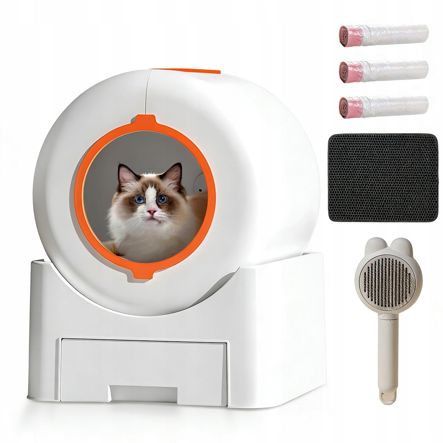 SELF-CLEANING AUTOMATIC CAT LITTER BOX WiFi SMART 61L