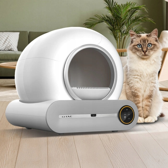 SELF-CLEANING LITTER BOX AUTOMATIC FOR CAT KIANO LUNA SMART WIFI Packaging status original