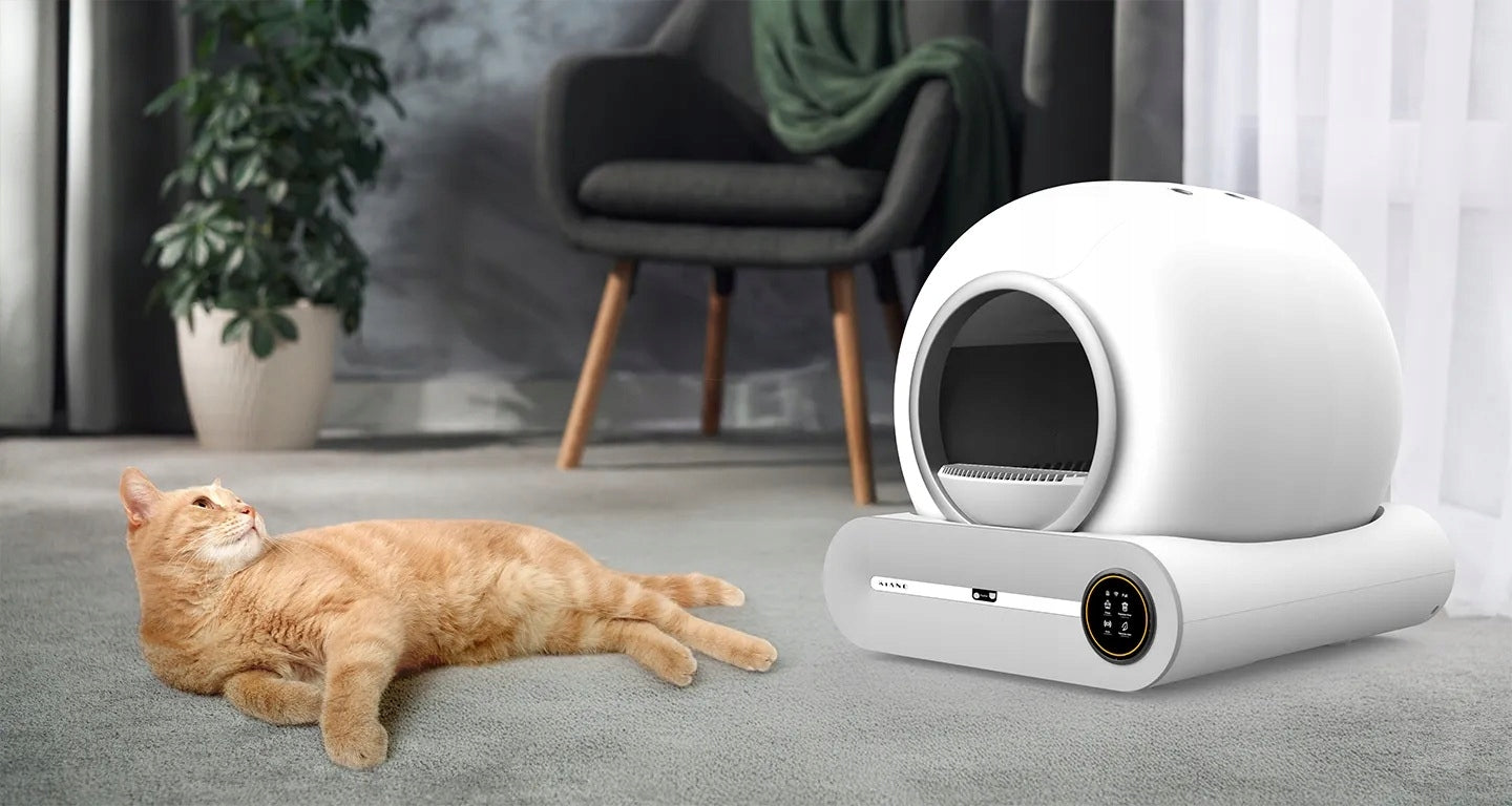SELF-CLEANING LITTER BOX AUTOMATIC FOR CAT KIANO LUNA SMART WIFI Trade name Kiano Luna