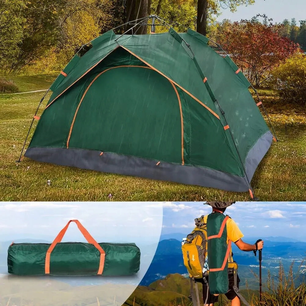 SELF-FOLDING CAMPING TENT FOR 2-3 PEOPLE WATERPROOF Number of bedrooms 1