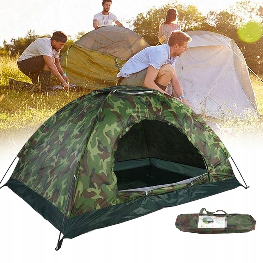 SELF-FOLDING TENT 2-PERSON 200 x150 x110 CM CAMPING Kind travel
