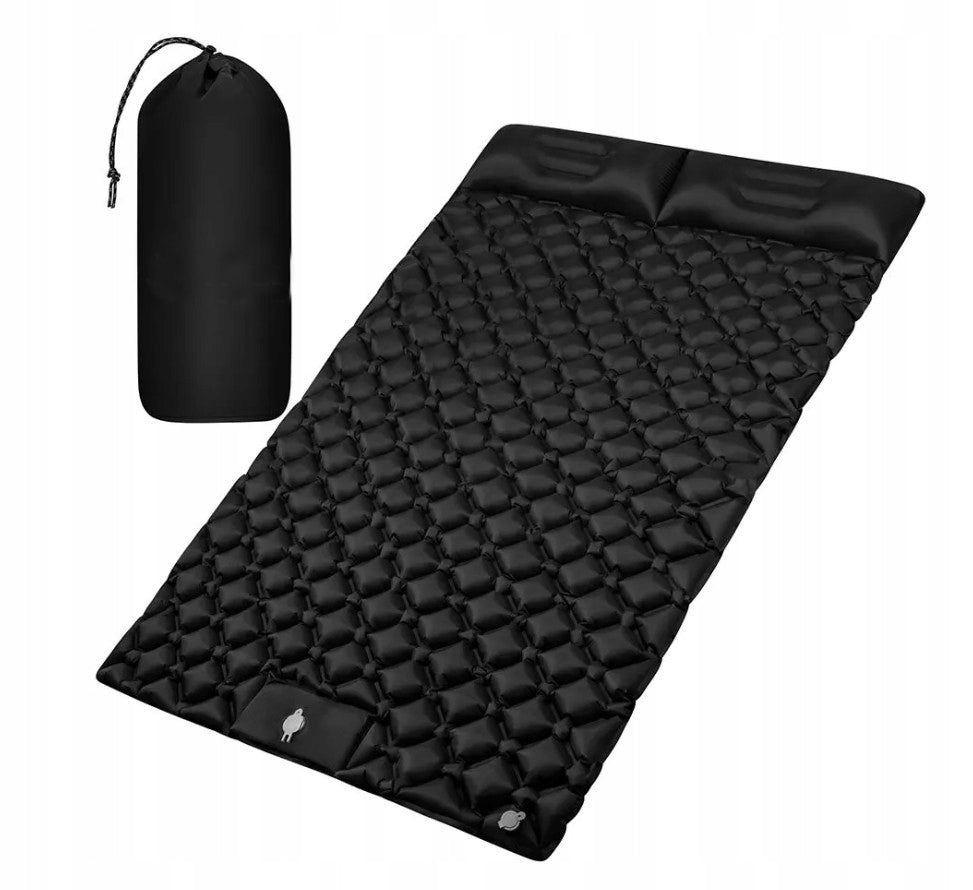SELF-INFLATING MATTRESS DOUBLE INFLATABLE 190x120x4,5cm 2 seater Manufacturer code 5901431522695