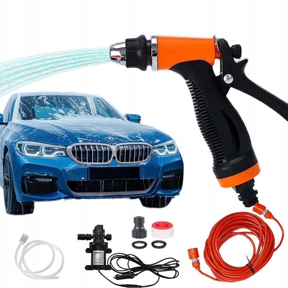 SELF-PRIMING PRESSURE WASHER PUMP 12V 100W FOR CAR CIGARETTE LIGHTER