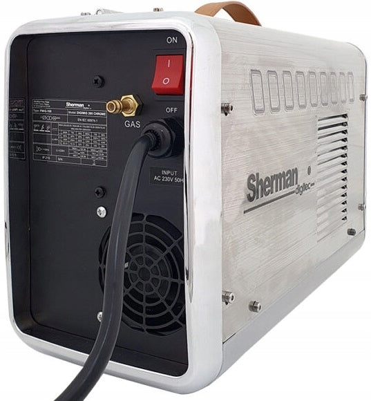 SEMI-AUTOMATIC INVERTER WELDING MACHINE SHERMAN DIGIMIG 200 CHROME 230V 200A PULS++ Manufacturer code 7813080