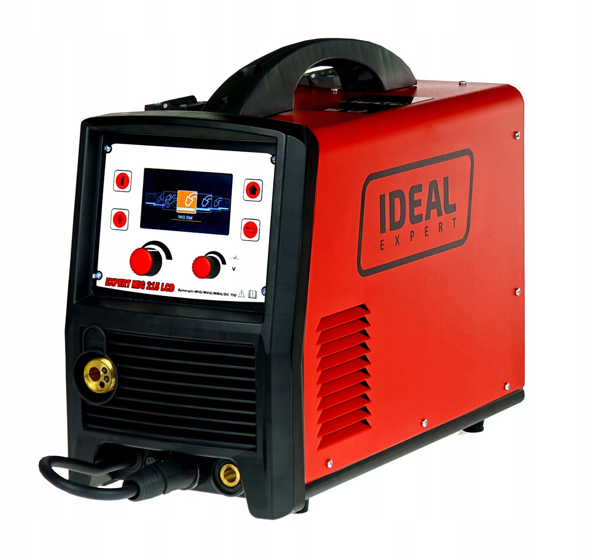 SEMI-AUTOMATIC WELDING MACHINE IDEAL MIG TIG MMA 2T 4T 3IN1 Manufacturer code EXMIG215LCD MAMP-15-T
