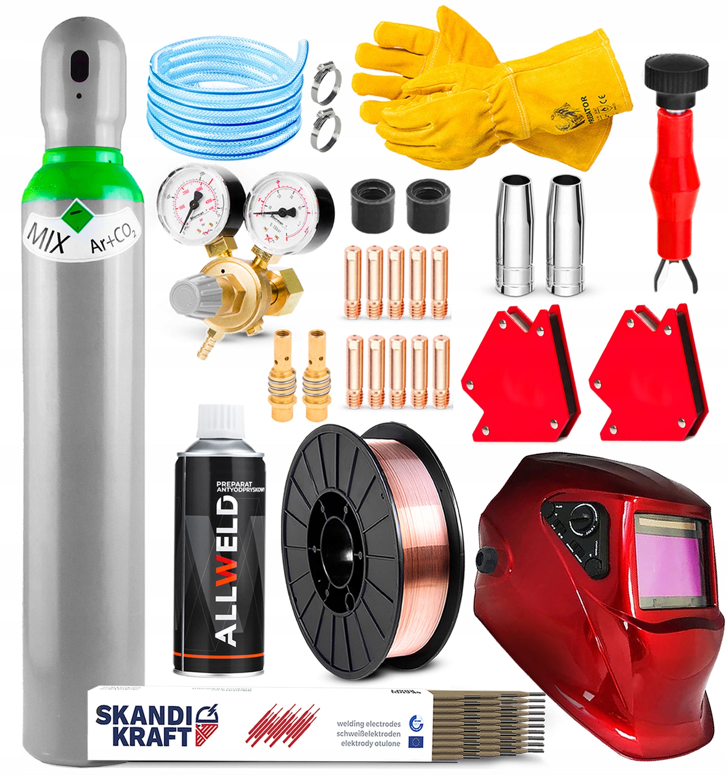 SEMI-AUTOMATIC WELDING MACHINE MAGNUM MIG 170W MMA 230V 160A SOLDERING FLUX Manufacturer code U MI 170W MMA MAPR-14
