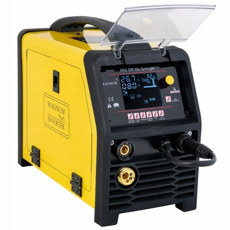 SEMI-AUTOMATIC WELDING MACHINE MAGNUM MIG 209 ALU SYNERGY Brand Magnum