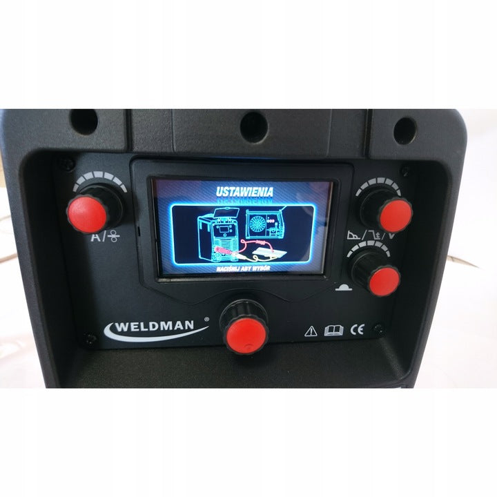 SEMI-AUTOMATIC WELDING MACHINE MIG/MAG 200 A WELDMAN MIGTEC 200 SYNERGY PAK Manufacturer code SET1-104 302