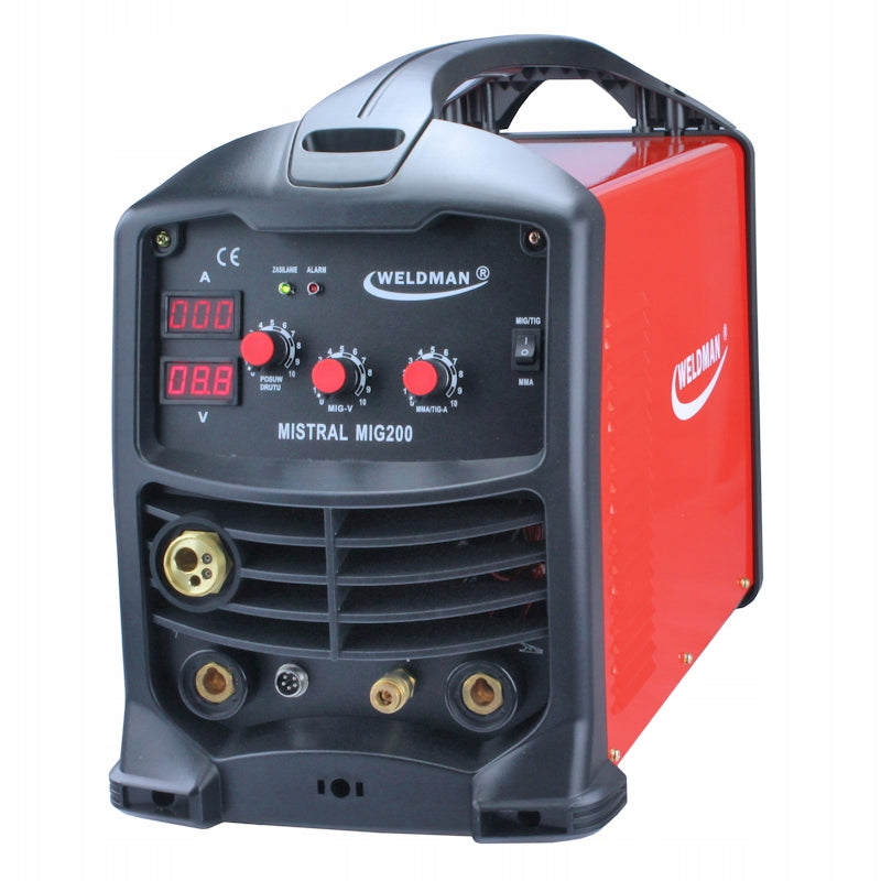 SEMI-AUTOMATIC WELDING MACHINE MIGOMAT 200A MISTRAL MIG 200 MMA TIG WELDMAN EAN (GTIN) 5902701750893