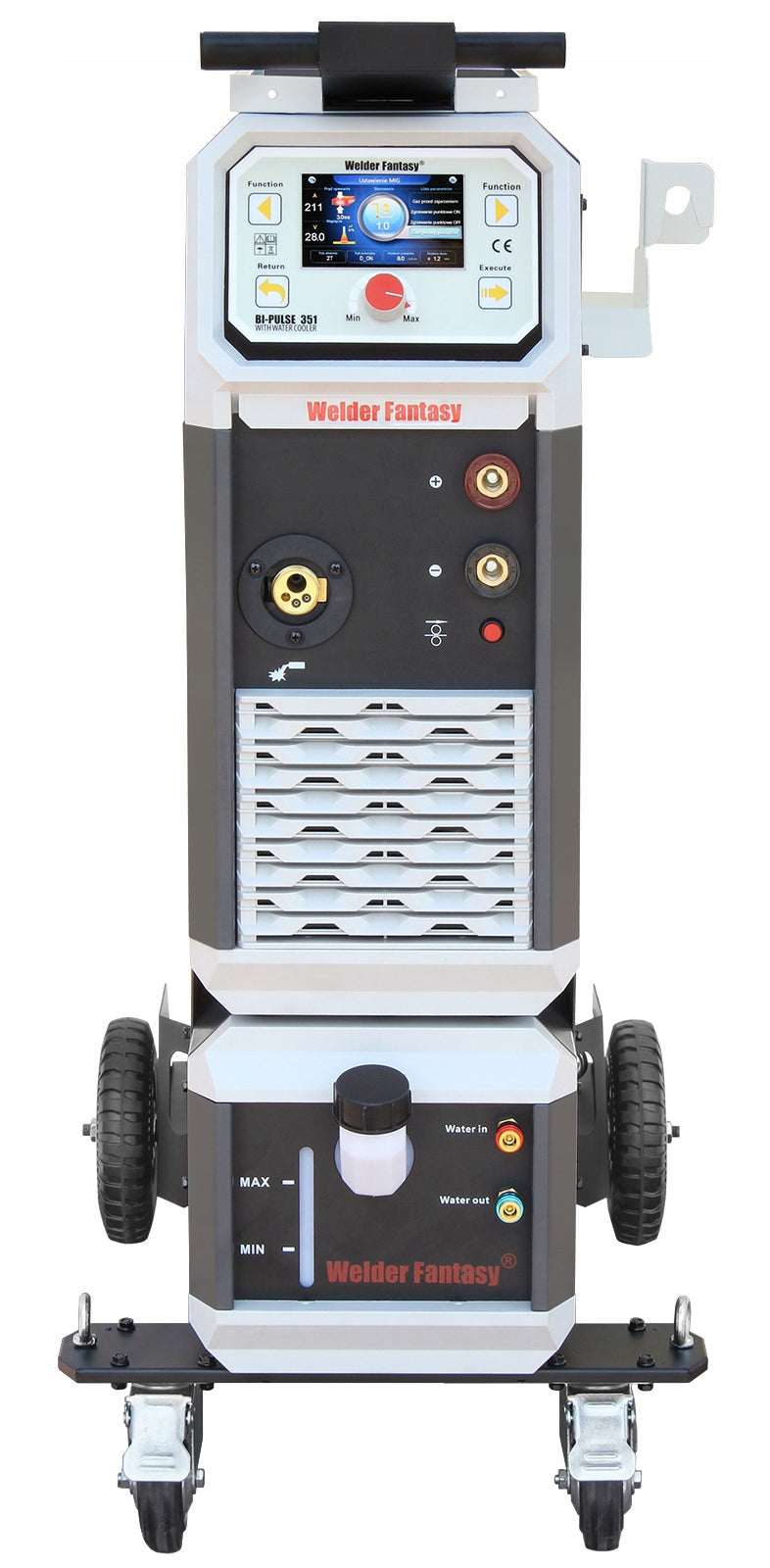 SEMI-AUTOMATIC WELDING MIGOMAT BI-PULSE 351 WELDING MACHINE MIG MAG PULSE COOLER Manufacturer code BP351TWT