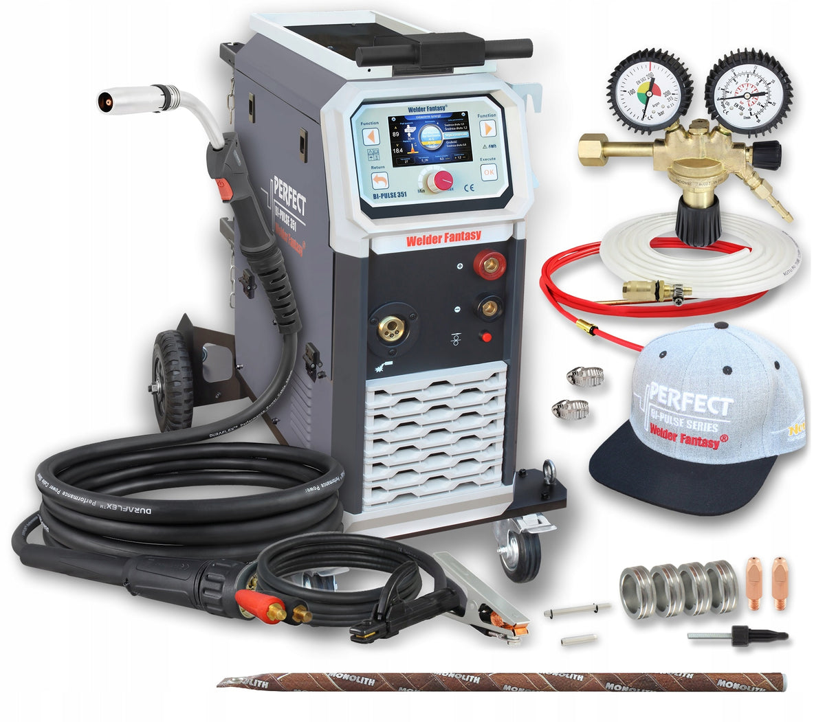 SEMI-AUTOMATIC WELDING MIGOMAT BI-PULSE 351 WELDING MACHINE MIG MAG PULSE SPOT