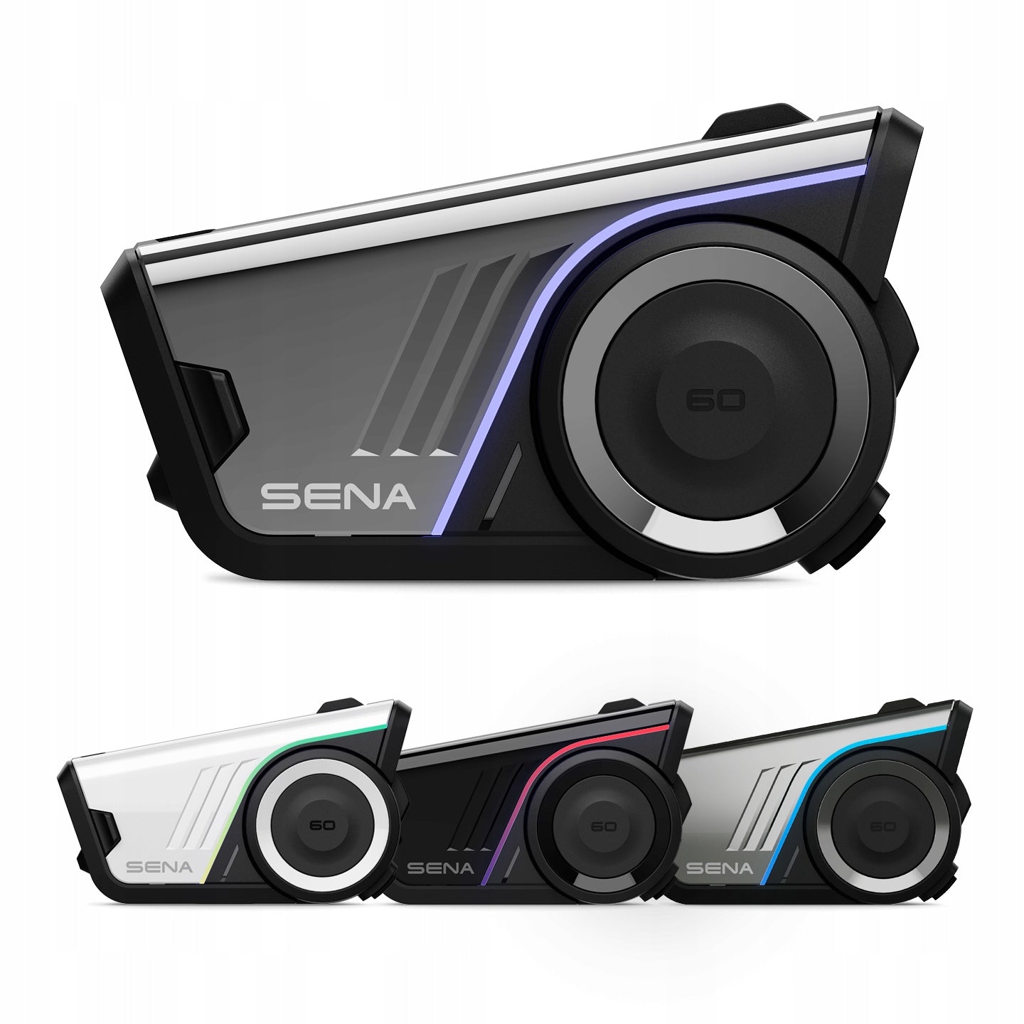 SENA 60S Intercom Motorcycle Set for 1 Helmet Mesh 3.0 BT 5.3 Harman Manufacturer's catalog number 60S-01