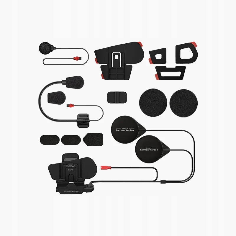SENA Intercom 60s Mounting Kit with Universal Motorcycle Kit Manufacturer Sena