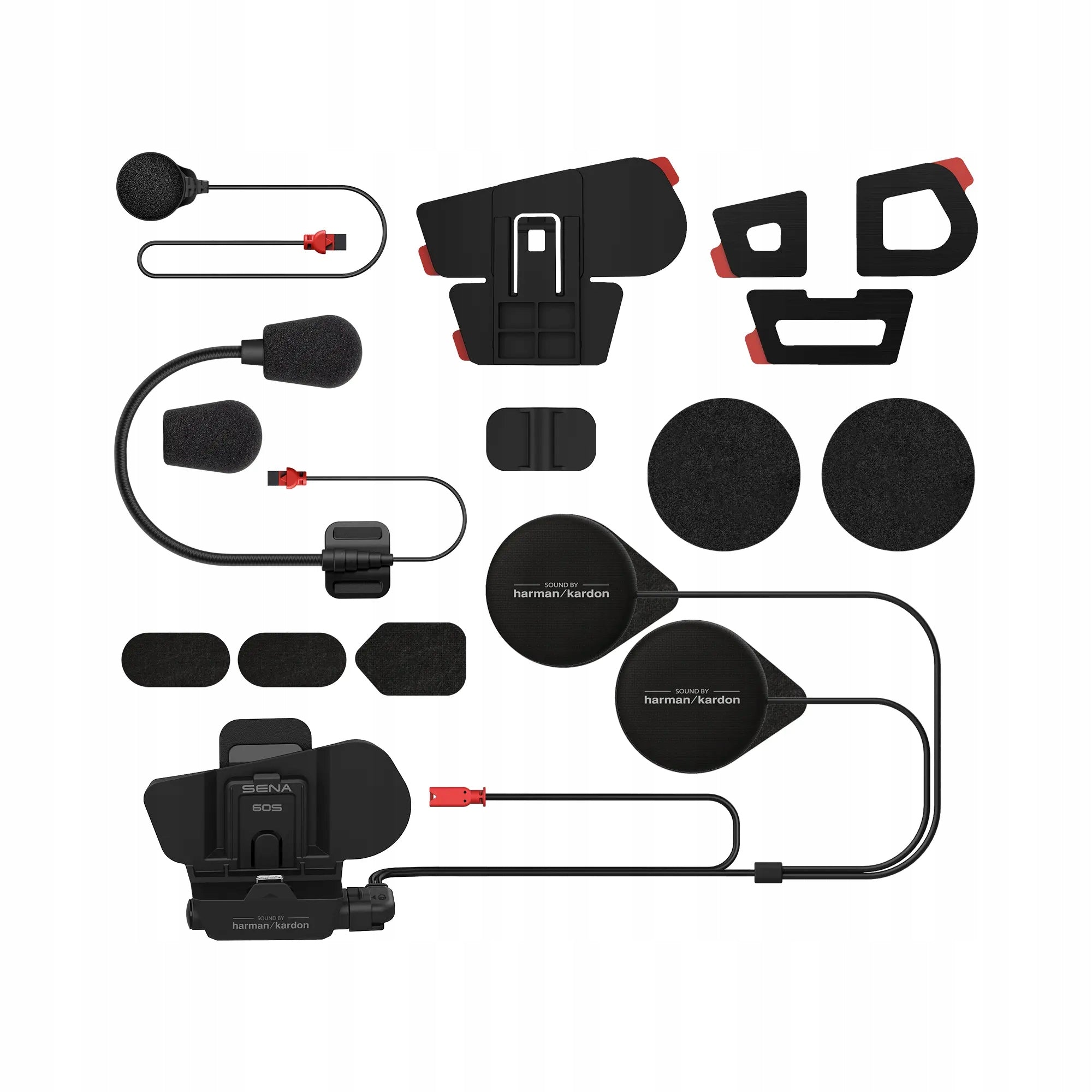 SENA Intercom 60s Mounting Kit with Universal Motorcycle Kit