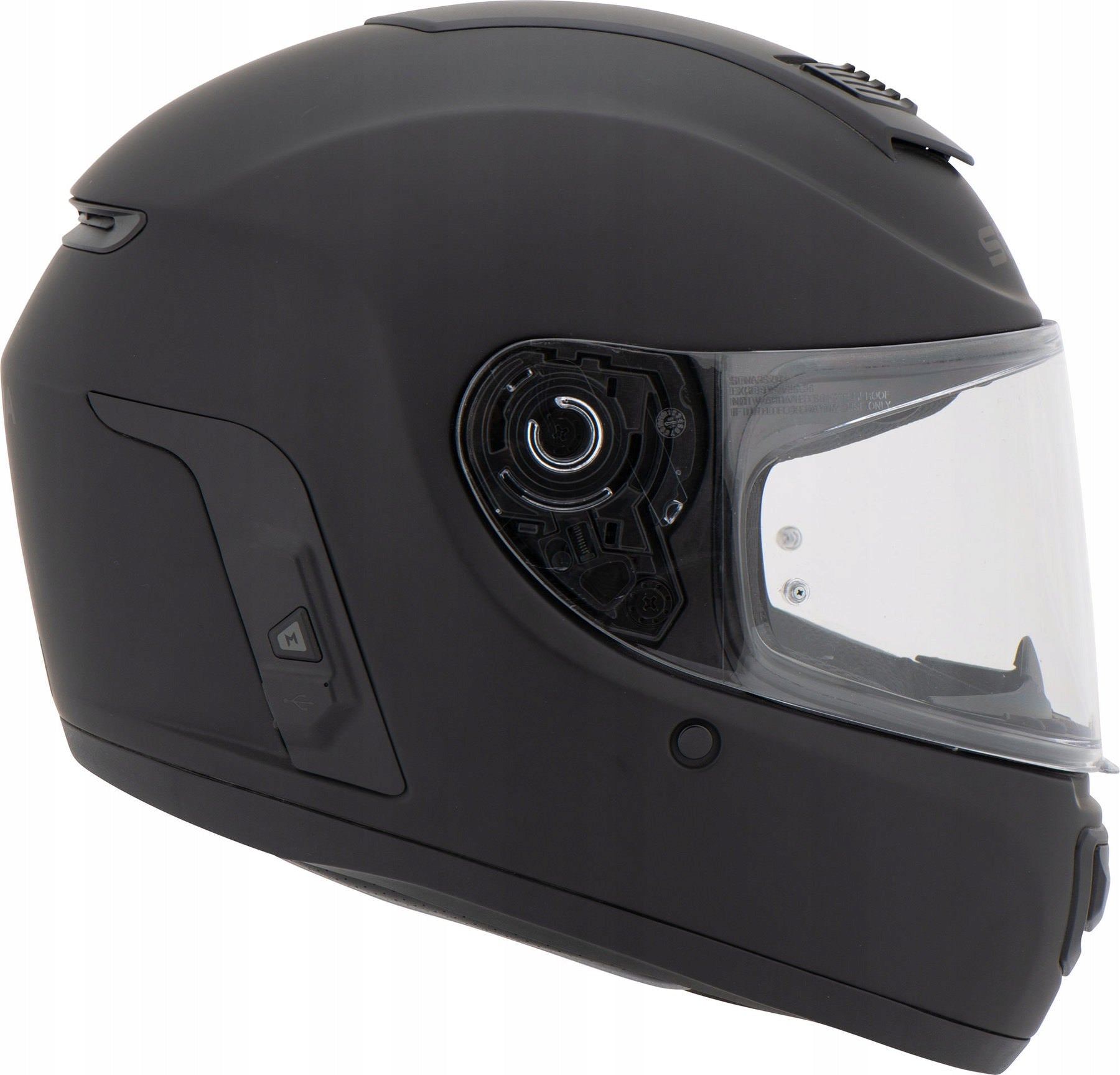 SENA MOMENTUM Motorcycle Helmet Tourist Integral Black Mat Unisex r.M Size M