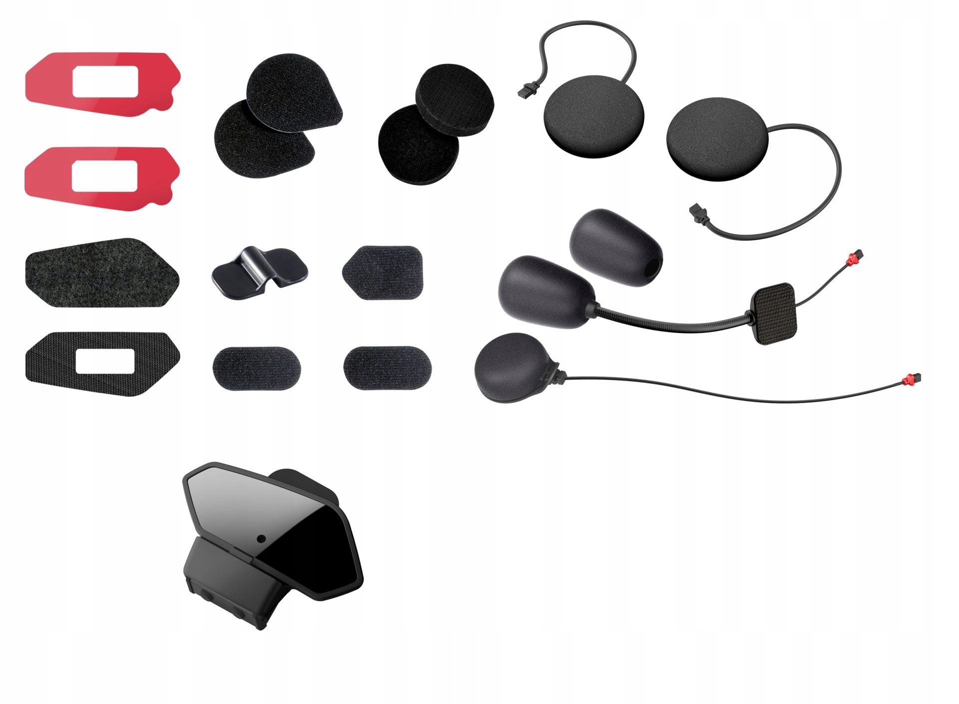SENA MOUNTING KIT (MOUNTING, HEADPHONES, MICROPHONES, STICKERS AND COVERS)
